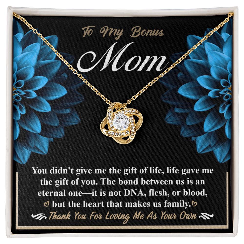Bonus Mom Love Knot Necklace - Gift Of You