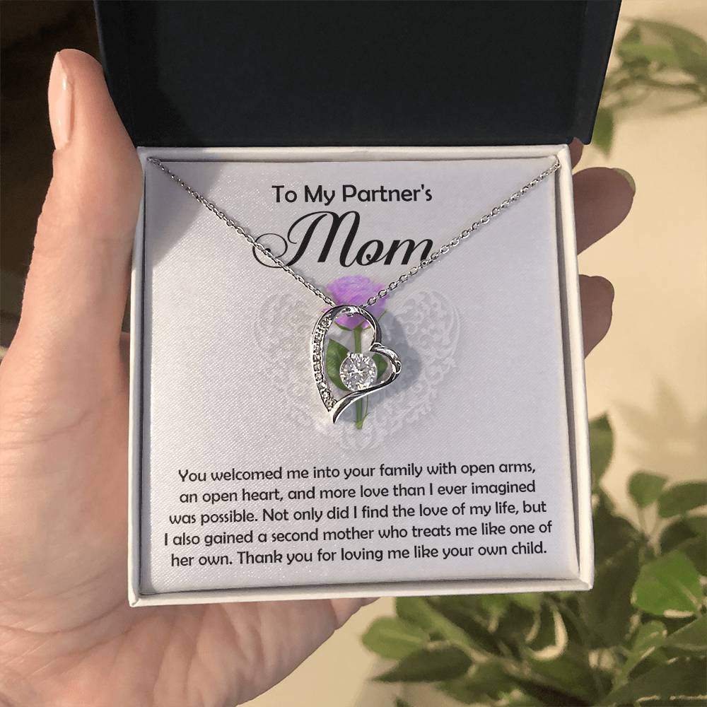 Partner's Mom Love Necklace - Second Mother