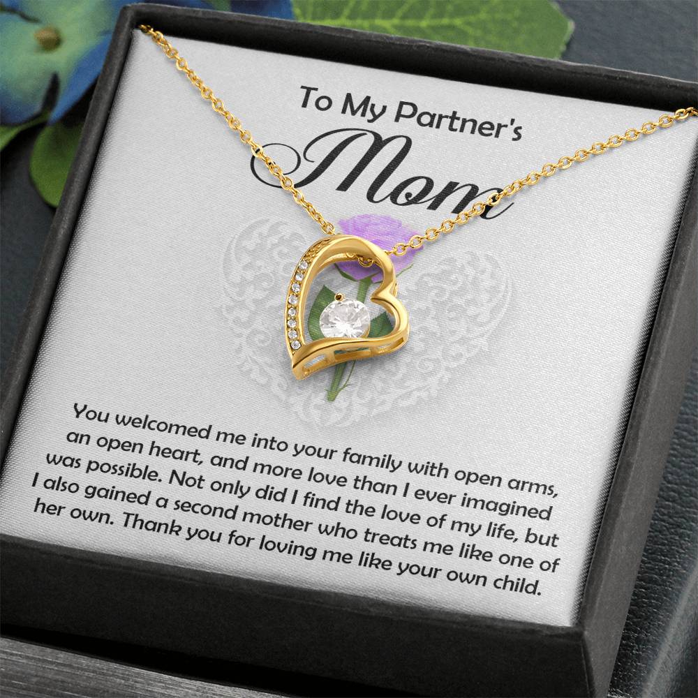 Partner's Mom Love Necklace - Second Mother