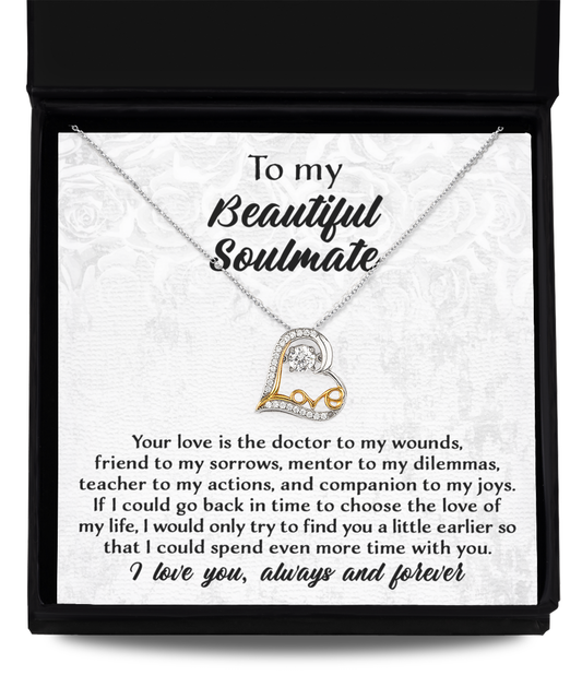 Soulmate Heart Necklace - Your Love