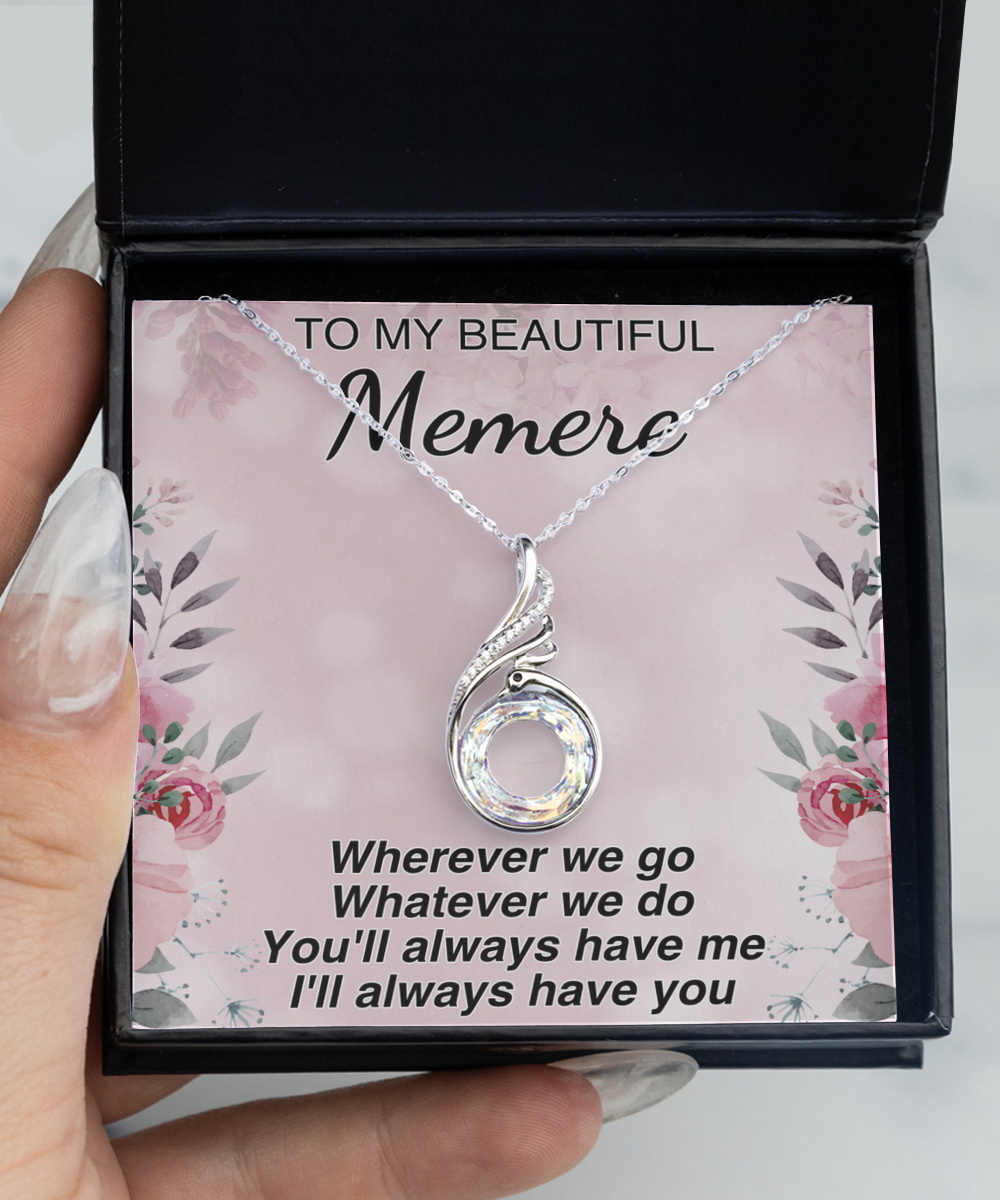 To My Memere - Wherever We Go - Phoenix Necklace