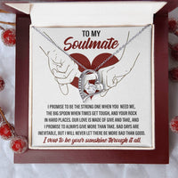 Load image into Gallery viewer, Soulmate Love Necklace - I Promise
