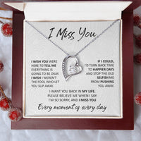 Load image into Gallery viewer, I Miss You Love Necklace - I Wish
