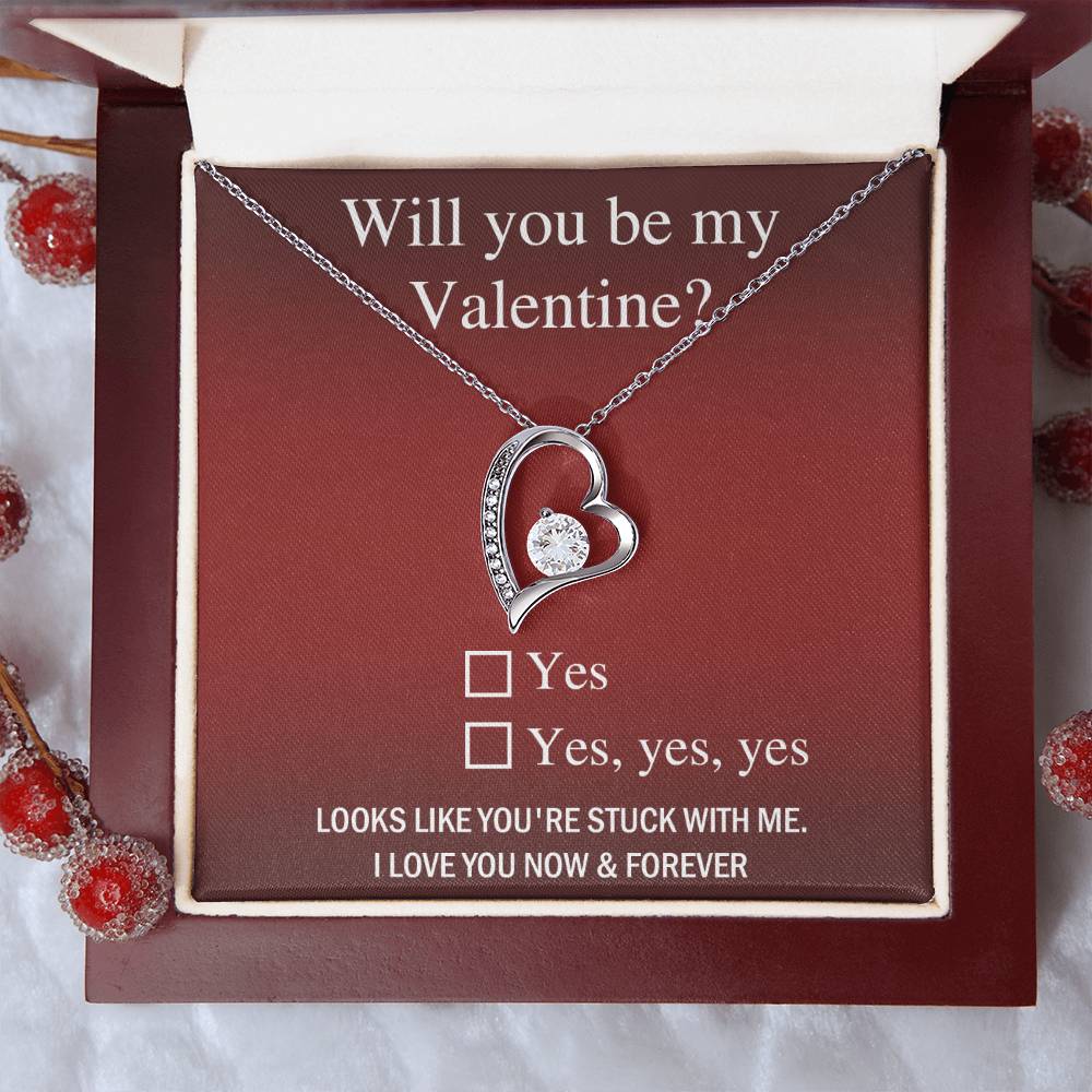 Soulmate Love Necklace - Be My Valentine