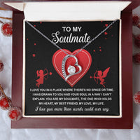 Load image into Gallery viewer, Soulmate Love Necklace - Drawn To You
