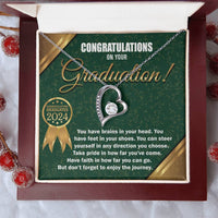 Load image into Gallery viewer, Happy Graduation Love Necklace - In Any Direction
