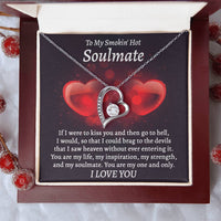 Load image into Gallery viewer, Soulmate Love Necklace - Go To Hell
