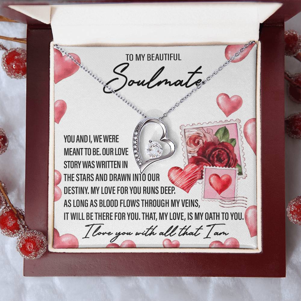 Soulmate Love Necklace - Meant To Be