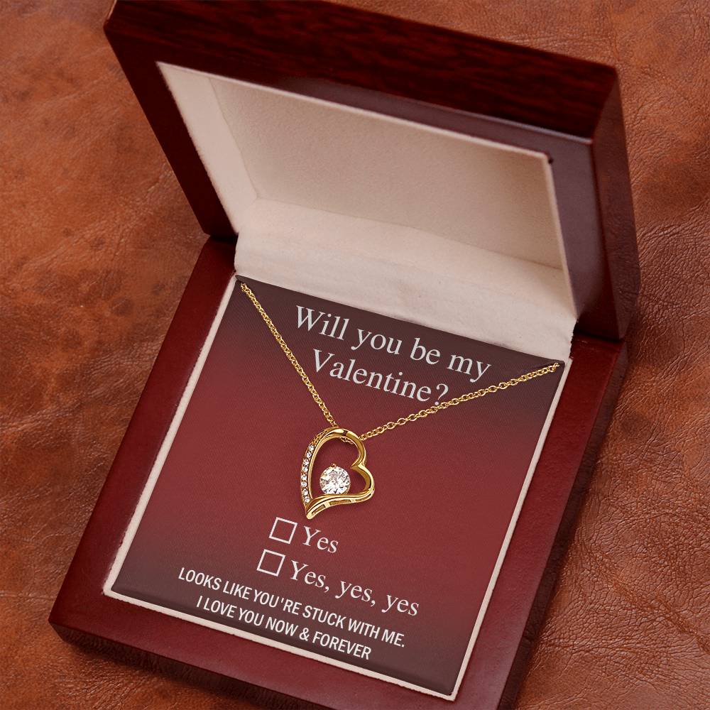 Soulmate Love Necklace - Be My Valentine