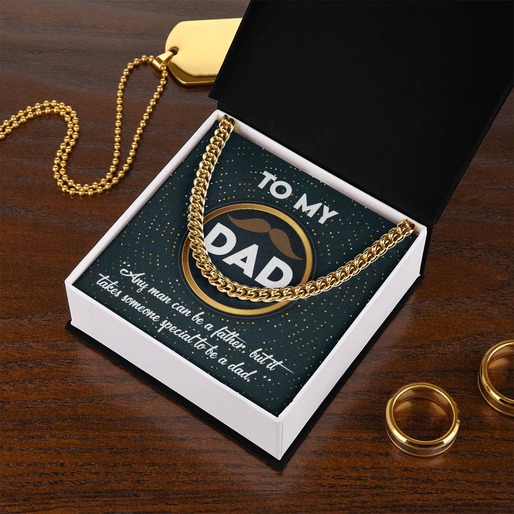 Be a Dad - Cuban Link Chain