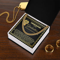 Load image into Gallery viewer, Happy Graduation Cuban Link Chain - The Future
