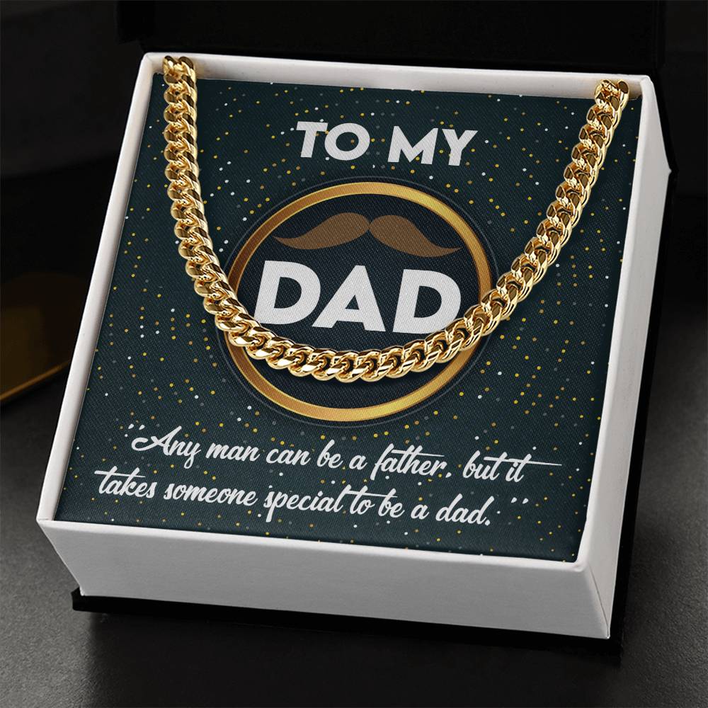 Be a Dad - Cuban Link Chain
