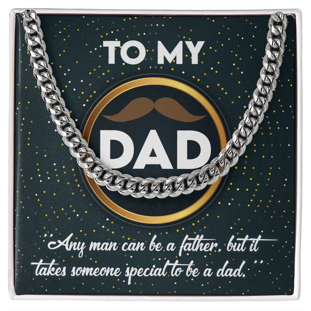 Be a Dad - Cuban Link Chain