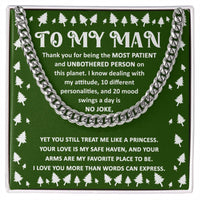 Load image into Gallery viewer, My Man Cuban Link Chain - Most Patient
