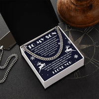 Load image into Gallery viewer, To My Son - I Believe In You - Cuban Link Chain
