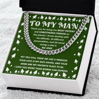 Load image into Gallery viewer, My Man Cuban Link Chain - Most Patient
