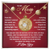 Load image into Gallery viewer, Mom Love Knot Necklace - Role Model
