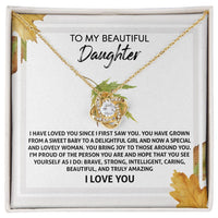 Load image into Gallery viewer, Daughter Love Knot Necklace - See Yourself
