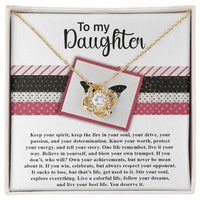 Load image into Gallery viewer, Daughter Love Knot Necklace - Keep The Fire
