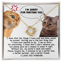 Load image into Gallery viewer, I&#39;m Sorry Love Knot Necklace - Make It Right
