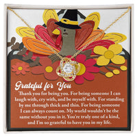 Load image into Gallery viewer, Thanksgiving Love Knot Necklace - Being You
