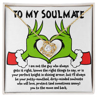Load image into Gallery viewer, To My Soulmate - Perfect Knight - Love Knot Necklace
