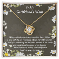 Load image into Gallery viewer, Girlfriend&#39;s Mom Love Knot Necklace - Incredible Woman
