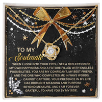 Load image into Gallery viewer, Soulmate Love Knot Necklace - My Side
