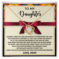 Load image into Gallery viewer, Daughter Love Knot Necklace - Further In Life
