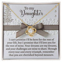 Load image into Gallery viewer, Daughter Love Knot Necklace - Mine To Share
