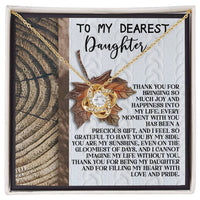Load image into Gallery viewer, Daughter Love Knot Necklace - Pride
