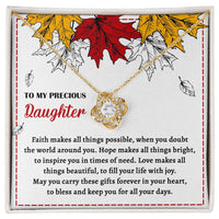 Load image into Gallery viewer, Daughter Love Knot Necklace - Fill Your Life
