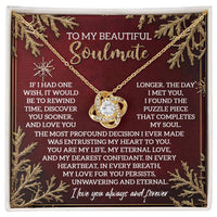 Load image into Gallery viewer, Soulmate Love Knot Necklace - Rewind Time
