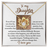 Load image into Gallery viewer, Daughter Love Knot Necklace - Live With Passion
