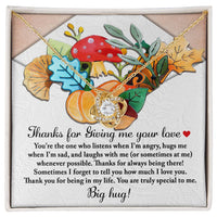 Load image into Gallery viewer, Thanksgiving Love Knot Necklace - Big Hug
