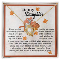 Load image into Gallery viewer, Daughter Love Knot Necklace - Gave Me You
