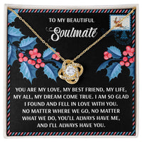 Load image into Gallery viewer, Soulmate Love Knot Necklace - Fell
