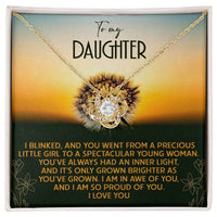 Load image into Gallery viewer, Daughter Love Knot Necklace - Grown Brighter
