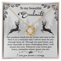 Load image into Gallery viewer, Soulmate Love Knot Necklace - Reminder
