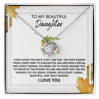 Load image into Gallery viewer, Daughter Love Knot Necklace - See Yourself
