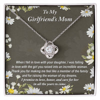 Load image into Gallery viewer, Girlfriend&#39;s Mom Love Knot Necklace - Incredible Woman
