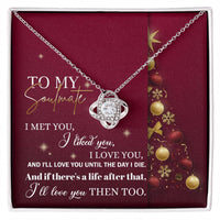 Load image into Gallery viewer, Soulmate Love Knot Necklace - Love You Then
