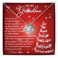 Load image into Gallery viewer, Grandma Love Knot Necklace - Priceless Gift
