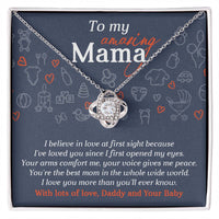 Load image into Gallery viewer, Mom Love Knot Necklace - At First Sight
