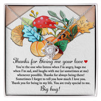 Load image into Gallery viewer, Thanksgiving Love Knot Necklace - Big Hug
