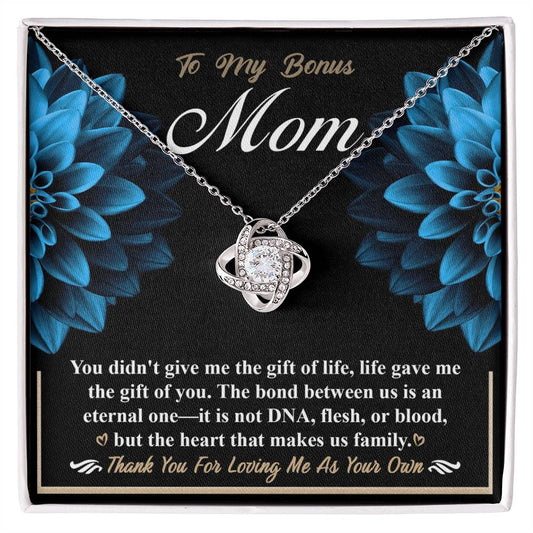 Bonus Mom Love Knot Necklace - Gift Of You