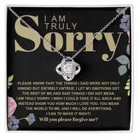 Load image into Gallery viewer, I&#39;m Sorry Love Knot Necklace - Best Of Me
