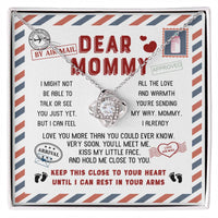 Load image into Gallery viewer, Mommy Love Knot Necklace - Little Face
