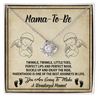 Load image into Gallery viewer, Mama To Be Love Knot Necklace - Enjoy The Ride
