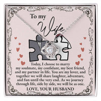 Load image into Gallery viewer, Wife Love Knot Necklace - Be As One
